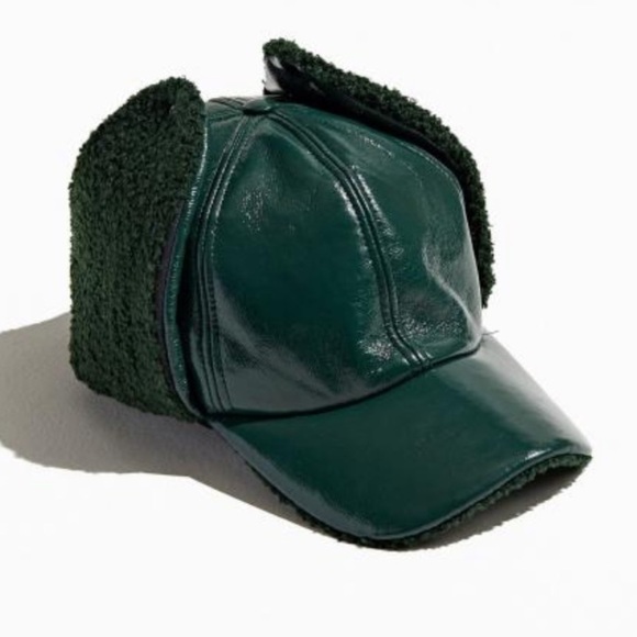 david catalan Other - David Catalan shiny flap hat green new without tags one size